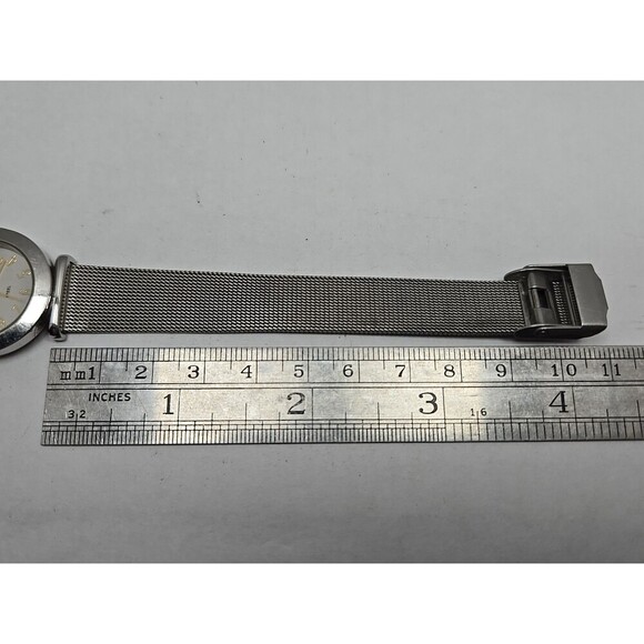 Skagen Denmark 107SGSC Womens Stainless Milanese Quartz Watch Silver New Battery - Picture 8 of 10